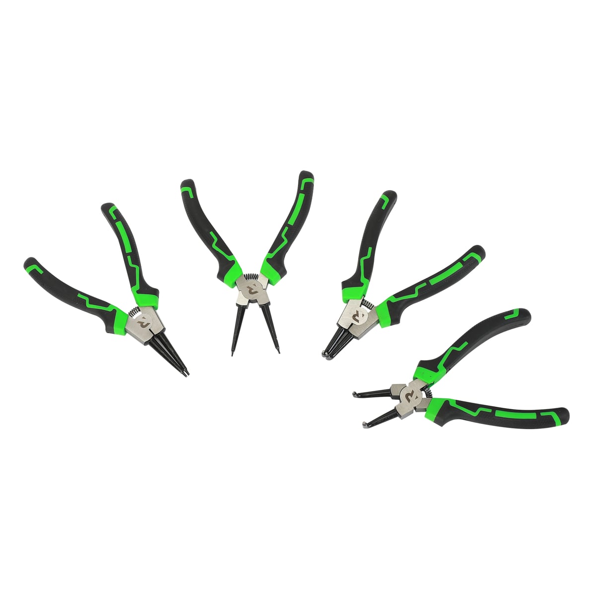 Rikä 4pc 7-inch High Leverage Circlip Pliers Set